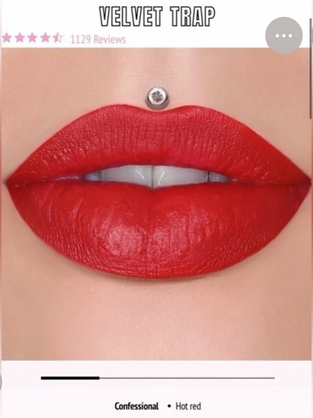 Jeffree Star Cosmetics Velvet Trap Lipstick - Confessional - Pink Religion